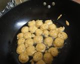 A picture of step 1 of Papri Chaat.