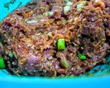 Foto del paso 1 de la receta: ALBÓNDIGAS De Carne de Cordero🐏 y Zanahoria con Salsa Roja..!