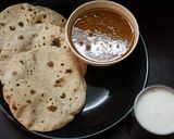 A picture of step 3 of Punjabi style rajma.