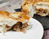 Foto del paso 16 de la receta: Bollos rellenos de pollo, bacon y champiñones