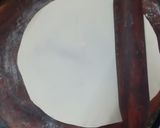 A picture of step 6 of Khaja puri.
