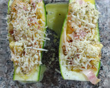 Foto del paso 4 de la receta: ~ Zucchini relleno con panceta y queso ~