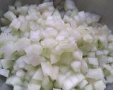 A picture of step 1 of Watermelon Tutti Frutti.