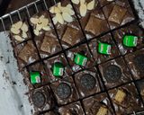 Foto langkah ke 8 dari resep Brownies Sekat Panggang Shiny dengan Food Processor.