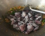 Foto langkah ke 2 dari resep Tumis cumi (sotong).