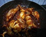 Foto langkah ke 4 dari resep 39. Cumi-cumi bakar pedas manis.