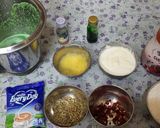 A picture of step 3 of Pan stuff gulkand masala modak.