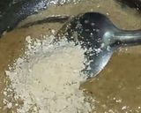 A picture of step 3 of Singhare Ke Ladoo(water chestnuts).