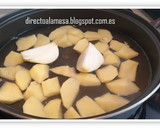 Foto del paso 2 de la receta: Rape a la gallega