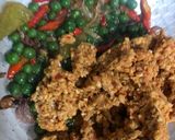 Foto langkah ke 4 dari resep Rendos Tempe Rendos Oncom Ulukutek Leunca | Tempe Pedas | Olahan Tempe Masakan Rumahan Sederhana.