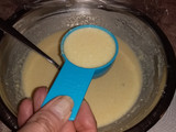 Pancakes con Chamoy y mantequilla de Maní