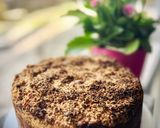A picture of step 5 of Apple Cake with Cinnamon Almond Crumble.