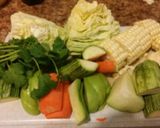 A picture of step 1 of Slo simmer beef soup.