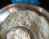 A picture of step 2 of Shortcut Mixed Dal and Bajra Bati.