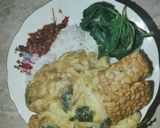 Foto langkah ke 5 dari resep Omelet bayam jamur simple.