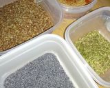 Színes-ízes kenyérkoszorú recept fázis 4 fotója