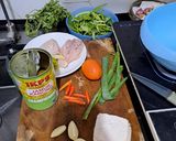Foto langkah ke 1 dari resep Ayam Jamur Saus Tiram.