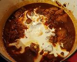 A picture of step 12 of Chicken Paprikash.