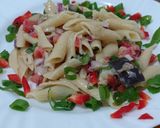 Foto do passo 12 de Salada de macarrão com berinjela