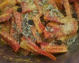 A picture of step 1 of Instant Carrot Pickle.