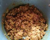 A picture of step 3 of Bhuna kheema.