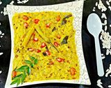 A picture of step 4 of Panchamrut Poha.