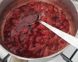 Foto del paso 2 de la receta: Brownie de mermelada de fresas y pepitas de chocolate (sin gluten)