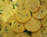 A picture of step 2 of Nivgarya (steamed rice flour puri).