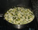 Foto del paso 7 de la receta: Pastel de zapallitos y bacalao