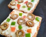A picture of step 3 of Pan Pizza Sandwich 🥪🥪.