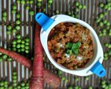 गाजर मटर (Gajar matar recipe in hindi) रेसिपी चरण 3 फोटो