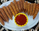 A picture of step 3 of Baby Corn Crisp Fritters.