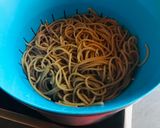 Parmezános csirkemell paradicsom szósszal, spagettivel recept fázis 5 fotója