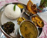 ফুলুরী র ঝাল, ফিশ বেগম বাহার (আমিষ থালি)।(Amish thali recipe in Bengali) রেসিপি ধাপ - 9 ছবি