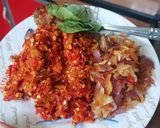 Foto langkah ke 2 dari resep Udang Tumis Pedas Kemangi.