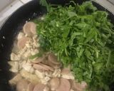 Foto langkah ke 3 dari resep Creamy Spinach Spaghetti With Chicken | Spaghetti homemade #anekaresep #dapurnona #resepsederhana.