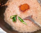 A picture of step 4 of Malai Methi Matar Sabzi.