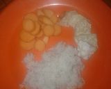 Foto langkah ke 2 dari resep Bubur nasi wortel tempe-MPASI.