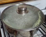 Foto del paso 1 de la receta: 38. colchón de arveja 🍳 sobre fideos 🍜 almuerzo completo para llevar!