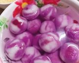 Hình bước làm 1 của món Chè trôi nước cẩm thạch