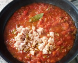 Foto del paso 5 de la receta: Macarrones con verduras, tomate y atún en conserva