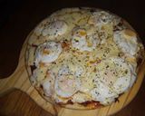 Foto del paso 2 de la receta: Pizza De huevo Frito 🍳