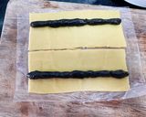 A picture of step 5 of Dates filled cookies.