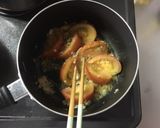 Hình bước làm 4 của món Bún riêu dã chiến ở Tokyo(ブンリュウ)