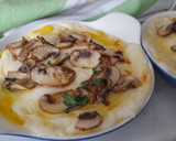 Foto del paso 8 de la receta: Ñoquis caseros con bechamel y setas al aceite de trufa