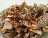 Foto langkah ke 5 dari resep Sliced beef (shortplate) sambal matah.