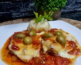 Foto del paso 4 de la receta: JAMONCITOS DE POLLO NAPOLITANO ❤️
