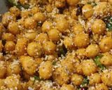 A picture of step 4 of Kabuli Chana Sundal.