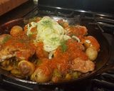 A picture of step 15 of Harissa Chicken with Caramelized Leeks and Fennel.