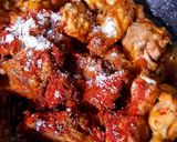A picture of step 5 of Methi Chicken.